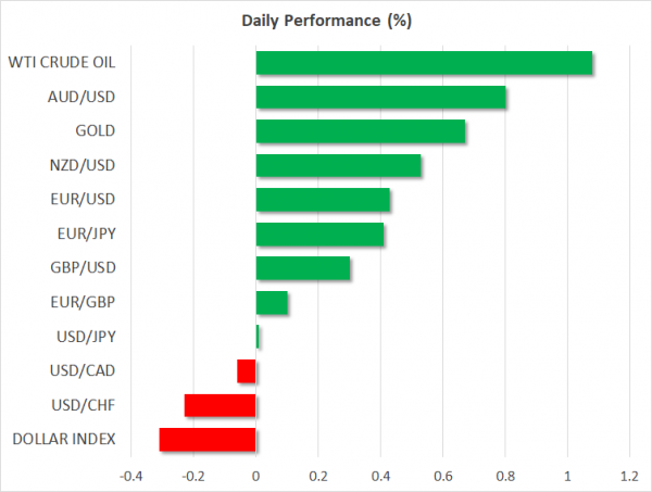 Dollar Loses Ground Ahead Of Powell S Jackson Hole Speech Oil - 