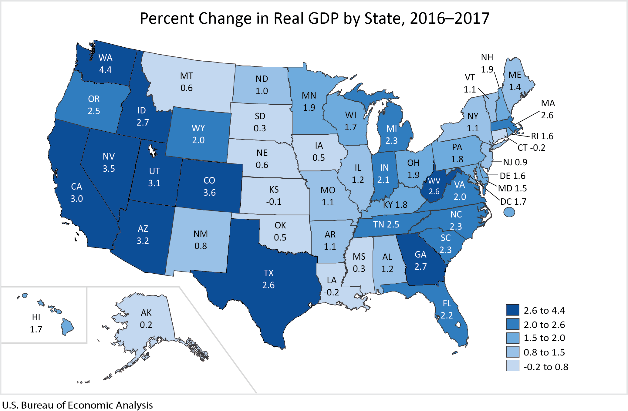 Карта сша по населению